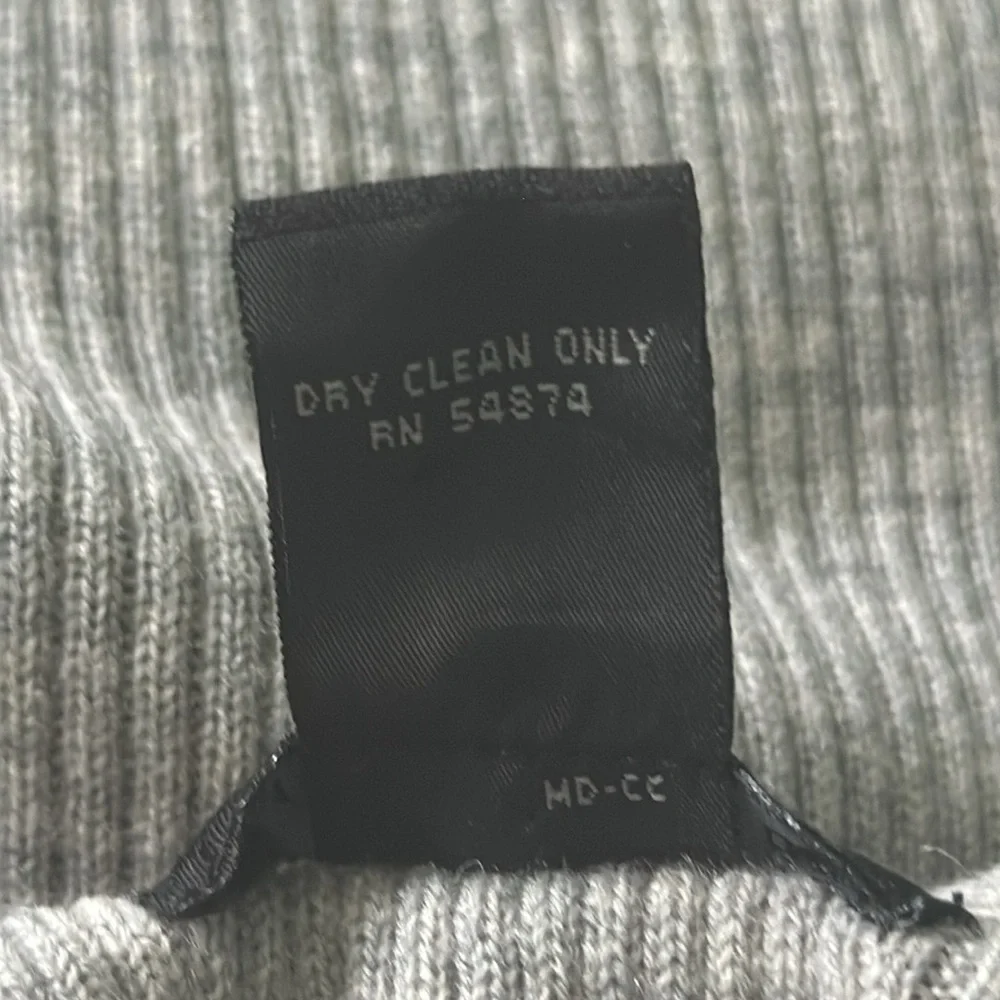 The Limited Gray Ribbed Turtleneck Sweater - Picture 6 of 6